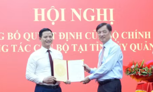 Bộ Chính trị điều động đồng chí Vương Quốc Tuấn giữ chức Bí thư Tỉnh ủy Quảng Trị