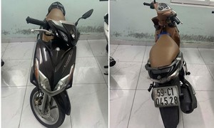 Công an TPHCM tìm chủ sở hữu xe Yamaha Luvias liên quan vụ án ma túy