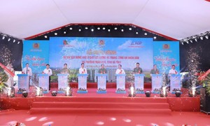 Khởi công xây dựng gần 900 căn nhà xã hội cho cán bộ, chiến sĩ Công an ở Hà Tĩnh