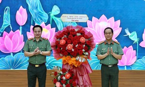 Ngày khai giảng đặc biệt của những học sinh đầu tiên tại Trường Văn hóa Công an nhân dân V