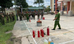 Xã Trừ Văn Thố: Tập huấn, bồi dưỡng nghiệp vụ cho lực lượng tham gia bảo vệ ANTT ở cơ sở