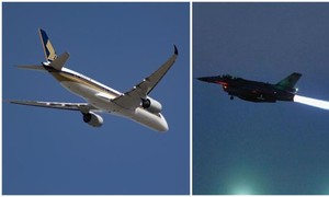 Máy bay chở khách từ Mỹ về Singapore bị đe doạ đánh bom