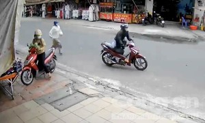 Truy bắt thủ phạm của hàng loạt vụ trộm xe máy trong khu dân cư Việt Sing