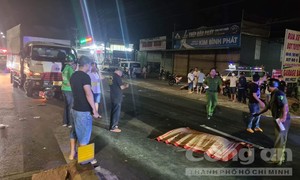 Đồng Nai: Xe tải tông xe máy băng qua đường, một người tử vong