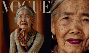 Nữ nghệ nhân xăm mình 106 tuổi lên bìa tạp chí thời trang Vogue