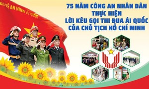 75 năm Công an nhân dân thực hiện Lời kêu gọi thi đua ái quốc của Chủ tịch Hồ Chí Minh