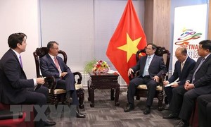 Thủ tướng Phạm Minh Chính tiếp các doanh nghiệp hàng đầu Hoa Kỳ và thế giới