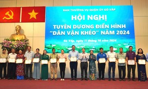 Nhiều công trình nhân văn ra đời từ những gương "dân vận khéo"