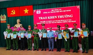 TPHCM: Khen thưởng các đơn vị khám phá thành công 2 chuyên án ma túy lớn