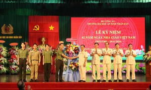 Trường Đại học An ninh nhân dân kỷ niệm Ngày Nhà giáo Việt Nam