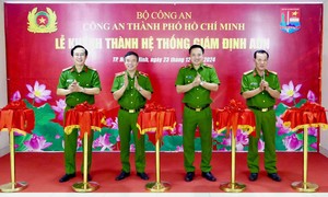 Công an TPHCM: Khánh thành Hệ thống giám định ADN phục vụ công tác