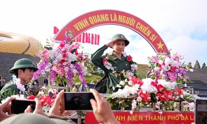 Gần 4.500 thanh niên ưu tú của Đắk Lắk và Lâm Đồng lên đường nhập ngũ