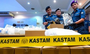 Hải quan Malaysia thu giữ 380kg ma túy