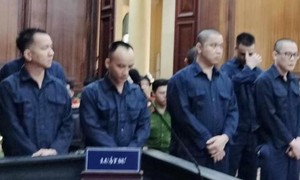 6 án tử hình cho băng nhóm buôn ma túy từ Campuchia về TPHCM