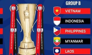 AFF Cup 2024: Việt Nam cùng bảng Indonesia, Philippines, Myanmar và Lào