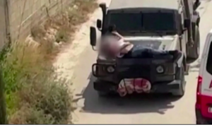 Quân đội Israel gây phẫn nộ khi trói người Palestine bị thương vào xe jeep
