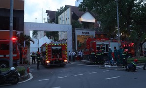 Hỏa hoạn xảy ra tại nhà hàng trên đường Nguyễn Văn Cừ, Quận 5