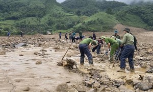 Bộ Công an: Yêu cầu Công an 35 tỉnh, thành tập trung khắc phục hậu quả bão lũ