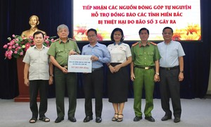 Hội Cựu CAND TPHCM: Quyên góp được hơn 1,4 tỷ đồng ủng hộ đồng bào bị bão lũ