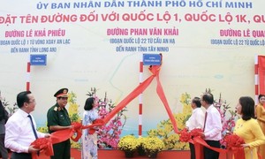 TPHCM đặt tên đường các đồng chí lãnh đạo: Đỗ Mười, Lê Khả Phiêu, Phan Văn Khải…