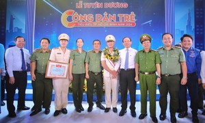 Công an TPHCM có 2 đại diện được vinh danh Công dân trẻ và Thanh niên tiêu biểu