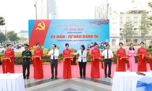 TPHCM: Khai mạc triển lãm ảnh “95 năm - Tự hào Đảng ta”