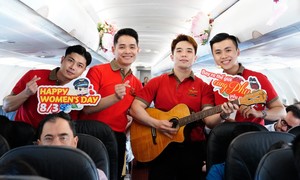 Cùng Vietjet bay khắp thế giới với người phụ nữ yêu thương của bạn