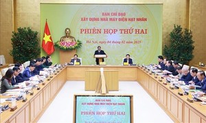 Thủ tướng chủ trì phiên họp về xây dựng nhà máy điện hạt nhân