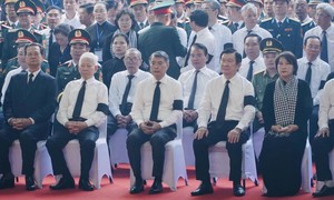 Trực tiếp: Lễ viếng, truy điệu và an táng 731 hài cốt liệt sĩ được quy tập tại Công viên Lê Thị Riêng