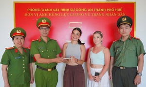 Truy xét nhanh 2 đối tượng cướp tài sản của 2 nữ khách nước ngoài