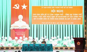 Công an TPHCM và Bộ Tư lệnh TPHCM: Kiên quyết chủ động nắm chắc tình hình, không để xảy ra bị động, bất ngờ