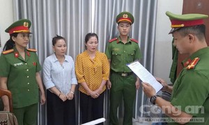 Bắt giam 2 phụ nữ chủ mưu vụ cưỡng đoạt tiền đặt cọc mua đất