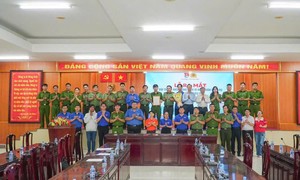 Phường Thủ Dầu Một ra mắt “Đội thanh niên xung kích vì Nhân dân phục vụ”