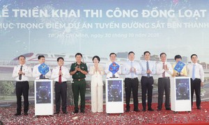 TPHCM: Triển khai thi công đồng loạt các hạng mục trọng điểm tuyến Metro Bến Thành - Cần Giờ