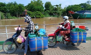 Miền Tây đón lũ đẹp