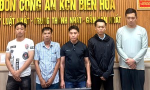 Bắt 5 đối tượng trộm tài sản của doanh nghiệp