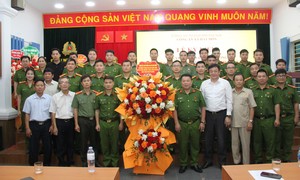 Công an xã Hát Môn: Những chiến công thầm lặng vì bình yên Tổ quốc