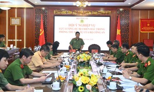 Xây dựng Kế hoạch thành lập lực lượng Dự bị chiến đấu trong Phòng thủ dân sự của Bộ Công an