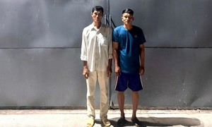 Bắt hai đối tượng lẩn trốn về hành vi đánh bạc