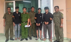 Bắt giữ khẩn cấp 4 đối tượng rượt đuổi, đánh nhau trong KCN Sóng Thần