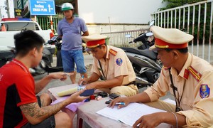 Bảo đảm trật tự ATGT trên mọi tuyến đường