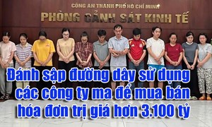 Video chuyên án đánh sập đường dây mua bán hóa đơn trị giá hơn 3.100 tỷ đồng