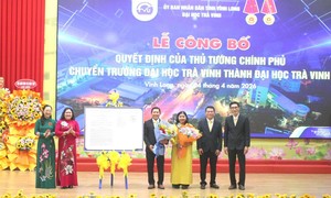 Trường Đại học Trà Vinh chuyển thành Đại học Trà Vinh