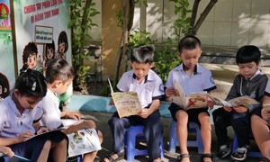 Khởi động hành trình “Mở sách – Mở tương lai” đến với trường tiểu học