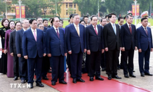 Lãnh đạo Đảng, Nhà nước vào Lăng viếng Chủ tịch Hồ Chí Minh