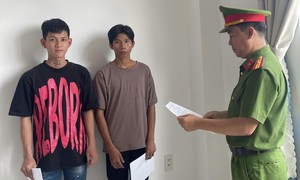 Khởi tố 2 đối tượng trong vụ mang “bom xăng” đi giải quyết mâu thuẫn