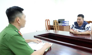 Tạm giữ đối tượng thuê xe ô tô rồi đem đi cầm cố lấy tiền trả nợ