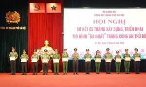 Công an TP.Hà Nội: Nhiều kết quả toàn diện trong thực hiện phong trào thi đua "Ba nhất"