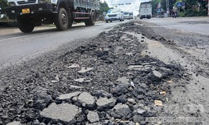 Vụ Quốc lộ 19 hư hỏng: Yêu cầu khẩn trương sửa chữa