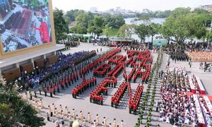 Hà Nội: Hàng nghìn người cùng lan tỏa thông điệp “Tổ quốc bình yên”